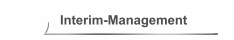 Interim-Management